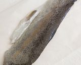 A picture of step 5 of North Carolina Trout with Sautéed Oyster Mushrooms and Pecans with Gouda Grits.