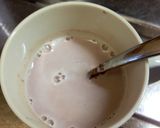 A picture of step 3 of Easy Hot Milk Zenzai in a Mug.