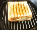 A picture of step 5 of Chickpeas Hung Curd Salad Sandwich - Kala Chana Dahi Salad Sandwich.