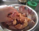 A picture of step 1 of Chicken Breasts with Pickled Plum Sauce.