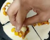 A picture of step 14 of Flower shape Chicken Bread.