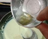 A picture of step 2 of Coconut burfi.