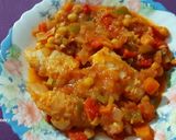 Foto del paso 8 de la receta Garbanzos con bacalao fresco y toque picante