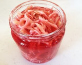 A picture of step 7 of How to Make Red Pickled Ginger.