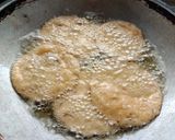A picture of step 2 of Bagru Puri.