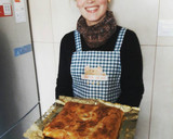 Foto del paso 3 de la receta: Empanada de morcilla con manzana y cebolla caramelizada