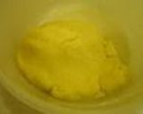 A picture of step 3 of ''Flan aux Cerises' Cherry Tart.