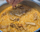 Foto del paso 13 de la receta: Risotto de sobrasada, nueces y carne en adobo