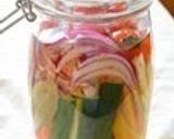 A picture of step 5 of Pickled Cucumber & Carrot.