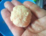 A picture of step 3 of Ground Chicken and Tofu Cheese Karaage.