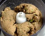A picture of step 6 of Shami kabab.