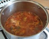 A picture of step 3 of Vickys Dairy-Free Cream of Tomato Soup, GF DF EF SF NF Vegan.