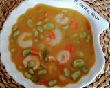 Foto del paso 10 de la receta: Sopa de habas con verduras y gambas