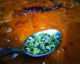 A picture of step 5 of Rajma Masala.