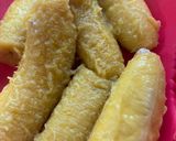 Foto del paso 2 de la receta: Tortitas de plátano macho con avena y horneadas