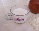 Hình bước làm 7 của món Sữa gạo phiên bản việt