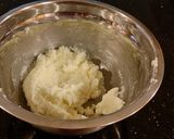 A picture of step 2 of Cold Oven Pound Cake Cupcakes with Milk Chocolate Ganache Cream.