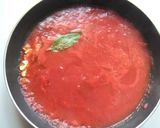A picture of step 3 of Eggplant and Tomato Pasta.