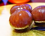 A picture of step 7 of Marron Cream Made with Chestnuts Simmered in their Skins - Great for Mont Blanc Too.