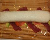 A picture of step 8 of For Parties and Celebrations: Rainbow Roll Sushi.