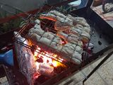 دجاج مشوي على الفحم