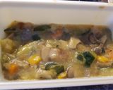 Foto del paso 6 de la receta Pastel de verduras con boletus en microondas