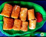 চিজী চিকেন রোল রেসিপির ধাপ 5 ছবি