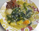 Foto langkah ke 11 dari resep Tinutuan (Bubur Manado) dan Sambal Ikan Roa.