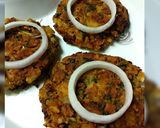 A picture of step 8 of Rajma Kababs.