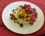 A picture of step 6 of Aval Halwa for Krishna Jayanthi.