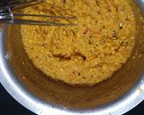 A picture of step 1 of Gujarati Vadi sabji.
