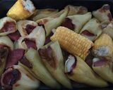 Paprikába töltött + cukkini és kukorica recept fázis 4 fotója