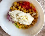 A picture of step 3 of Hung Curd Salad.