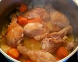 A picture of step 2 of Lemon Chicken Drumsticks with Brown Rice & Vegetables.