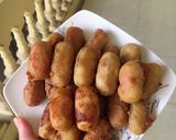 Hình bước làm 3 của món Khoai lang kén!