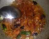 A picture of step 6 of Baigan ka bhurta.