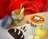 عکس مرحله 4 از دستور اوتمیل سیب و دارچین
