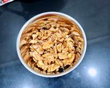 A picture of step 2 of Walnut Halwa.