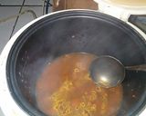 Foto langkah ke 3 dari resep Rendang Jengkol & Daun Singkong Magicom #tantanganakhirtahun.
