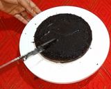 எஃலெஸ் சாக்லேட் ட்ரஃபில் கேக் (Eggless Choco Truffle Cake Recipe in TAmil) ரெசிபி ஸ்டேப் 16 புகைப்படம்