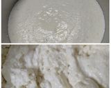 A picture of step 3 of Urad dal rice Dosa and Coconut Chutney.