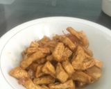 Foto langkah ke 3 dari resep Tumis Tahu 3 bahan.
