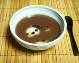 A picture of step 10 of Chilled Dessert "Doggie Mochi Balls in Anko Soup".