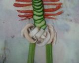 A picture of step 4 of Ladybirds Skeleton Body.