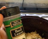 A picture of step 3 of Coconut veggies rice.