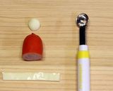 A picture of step 12 of Bento with Rilakkuma Inari Sushi.
