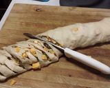 A picture of step 6 of Jalapeño Cheese Bread.