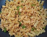 A picture of step 3 of Chicken spicy pasta.