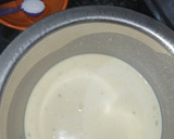 A picture of step 1 of Gujarati khandvi.