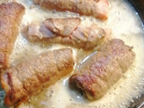 Milanesitas envueltas a la Birra